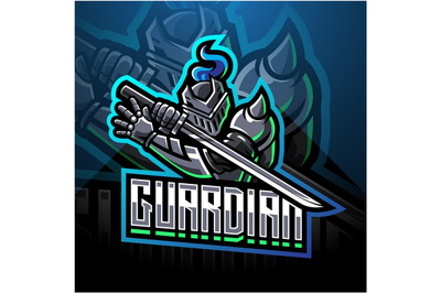 Guardian esports mascot logo