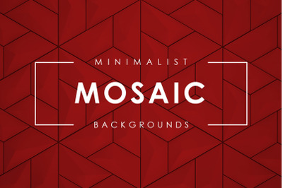 Minimalist Mosaic Backgrounds