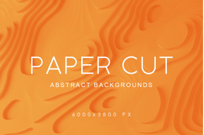 Paper Cut Abstract Backgrounds