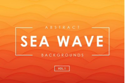 Sea Wave Abstract Backgrounds 1