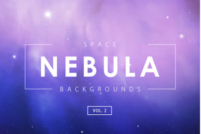 Space Nebula Backgrounds Vol. 2