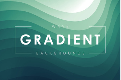 Wave Gradient Backgrounds