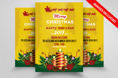 Christmas Discount Flyer Template