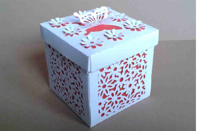 Box 14 with separate Cover, two sizes 2.5 inches and 3.15 inches SVG f