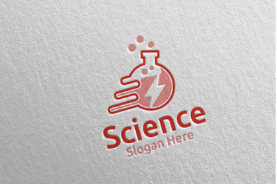 Science and Research Lab Logo Design 28