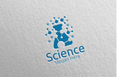 Science and Research Lab Logo Design 36