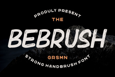Bebrush - Hand Brush Font