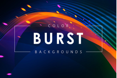 Color Burst Backgrounds