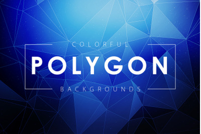 Colorful Polygon Backgrounds