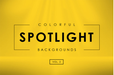 Colorful Spotlight Backgrounds Vol. 2