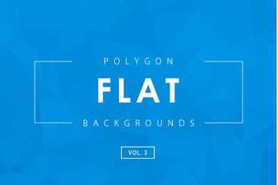 Flat Polygon Backgrounds Vol. 3