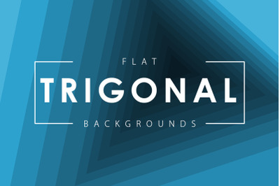 Flat Trigonal Backgrounds
