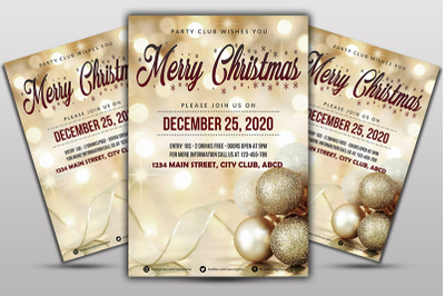 Merry Christmas Flyer