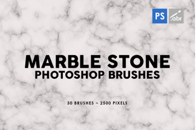30 Marble Photoshop Stamp Brushes