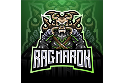 Ragnarok esport mascot logo