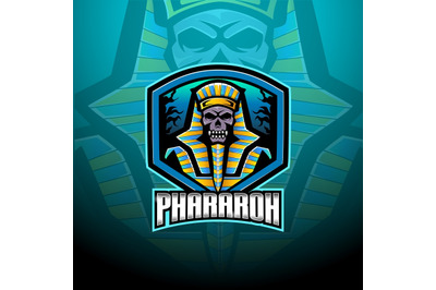 Pharaoh esport mascot logo