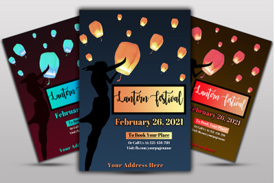 Lantern Festival&nbsp; Flyer