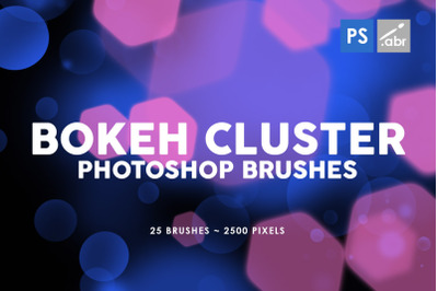 Bokeh Cluster Photoshop Stump Brushes