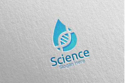 Water Science and Research Lab Logo Design 40