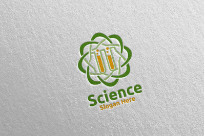 Science and Research Lab Logo Design 42