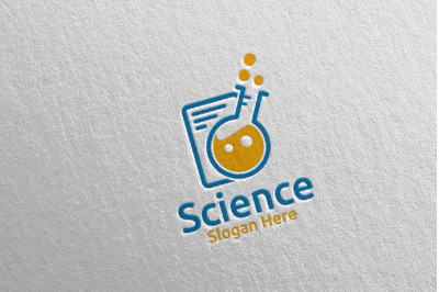 Science and Research Lab Logo Design 44