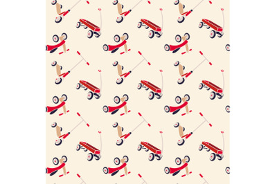 Vector Pattern 50s. Backdrop 1950s retro style.