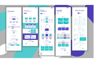 Website Template Vector. Page Business Project. Shopping Online Landing Web Page. Manager Meeting. Corporate Concept. Technical Online Support. Design Evolution System. Illustration