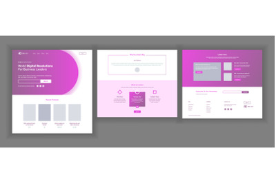 Main Web Page Design Vector. Website Business Reality. Landing Template. Creative Project. Information Tools. Mining Money. Progress Report. Illustration