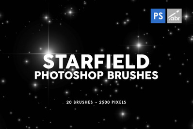 Starfield Photoshop Stamp Brushes