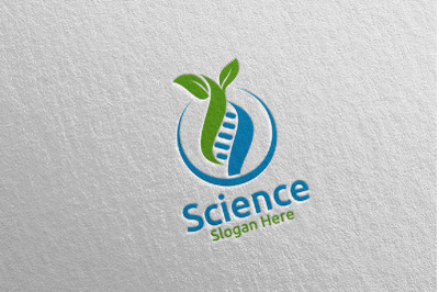 Organic Science and Research Lab Logo Design 54