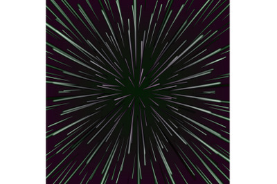 Space Vortex Vector. Abstract Background With Star Warp, Stars Burst Or Hyperspace.