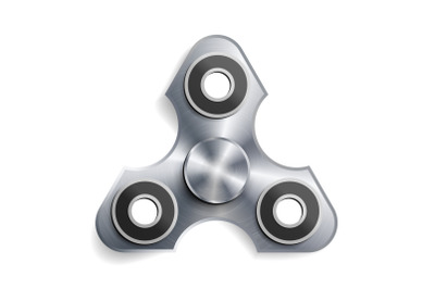 Hand Spinner Toy. Fidget Toy For Increased Focus, Stress Relief. Vector Illustration