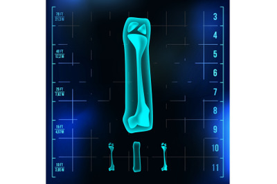 I Letter Vector. Capital Digit. Roentgen X-ray Font Light Sign. Medical Radiology Neon Scan Effect. Alphabet. 3D Blue Light Digit With Bone. Medical&2C; Hospital&2C; Pirate&2C; Futuristic&2C; Horror Style. Illustration