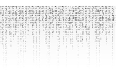 Binary Code Background Vector