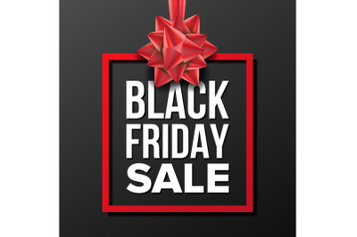 Black Friday Sale Banner Vector. Vector. Business Advertising Illustration. Design For Web, Flyer, Black Friday Card