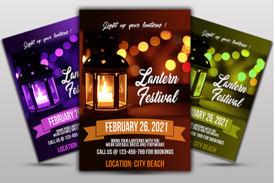 Lantern Festival&nbsp; Flyer