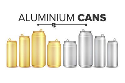 Download Two 250ml Metallic Aluminium Cans Mockup Yellowimages