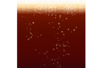 Cola Bubbles Vector Background