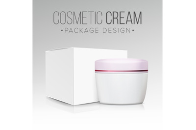 Download Plastic Cosmetic Jar Mockup Front View Yellowimages