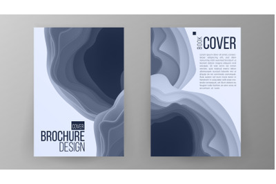 Brochure Design Vector. Magazine Poster. Annual Report Cover. Ilustration