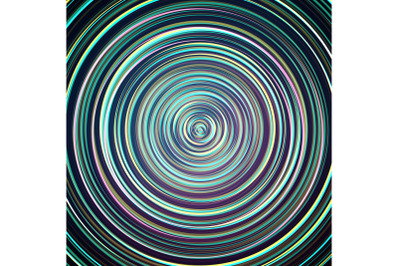 Moire Texture Vector. Vector Warped Lines Background. Moire Effect.