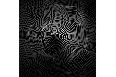 Moire Abstract Texture Vector. Moire Waves. Vector Warped Lines Background. Moire Effect.