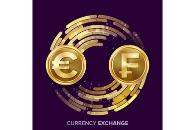 Money Currency Exchange Vector.