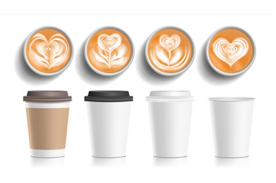 Download Paper Coffee Cups Mockup Yellowimages