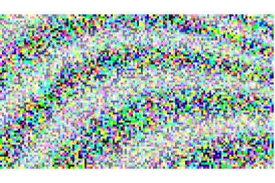 Pixel Noise Vector. VHS Glitch Texture TV Screen. Color Pixels Background. No Signal