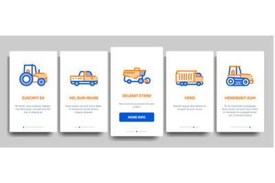 Agricultural Vehicles Vector Onboarding