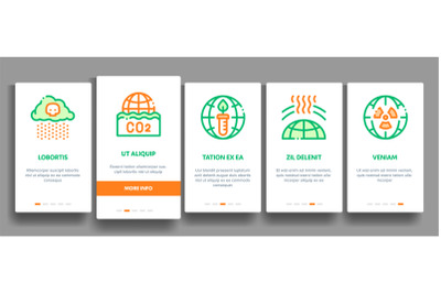 Environmental Problems Vector Onboarding