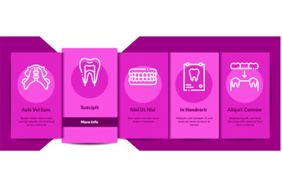 Stomatology Collection Vector Onboarding