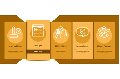 Approved Elements Vector Onboarding