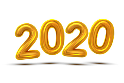 2020 New Year Celebration Banner Vector